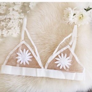 For Love and lemons snapdragon bra